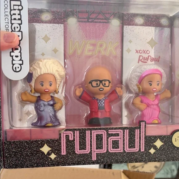 Fisher-Price Little People RuPaul Figure Collection new in box - Picture 2 of 4